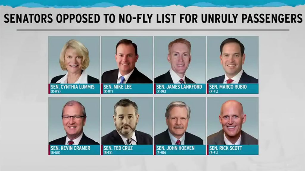 Repubs Oppose No-Fly Lists